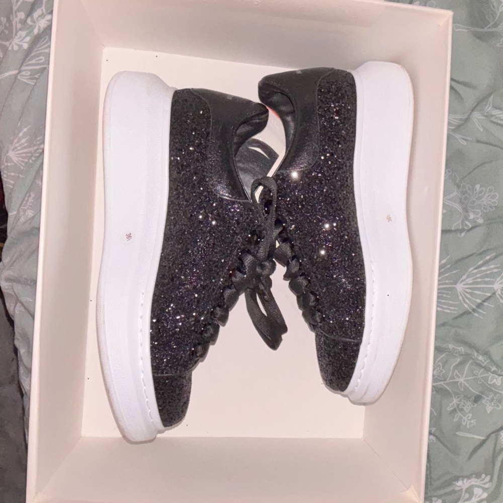 Alexander McQueen Glitter Sneakers